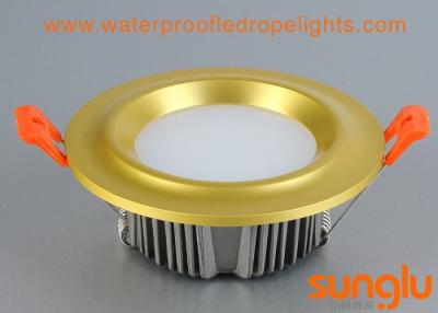 Cina PANNOCCHIA di alluminio dorata LED Downlight 20 watt di forma convessa per illuminazione del Governo in vendita