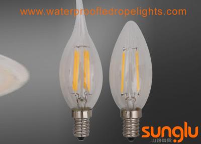 China Milky Glass G35 LED Filament Light Bulbs Easy Install Frosted LED Light Bulbs E14 / E27 for sale