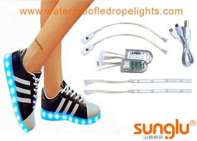 China Luz del zapato de 3528 RGB LED para la única decoración del calzado, zapatos que destellan del LED en venta