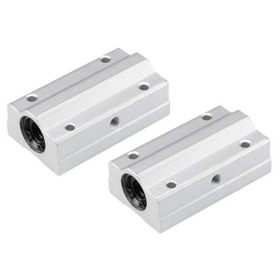 China Long Life Miniature 50mm SCS50LUU Ball Bearing Low Noise Linear Block For Linear Shaft for sale