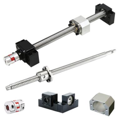 China Long Life Linear System Ball Screw 4000mm Low Noise Ball Screw 20mm SFU2010 for sale