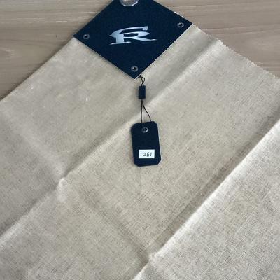 China Breathable Pure Linen Fabric For Sofa L4.5*4.5 for sale