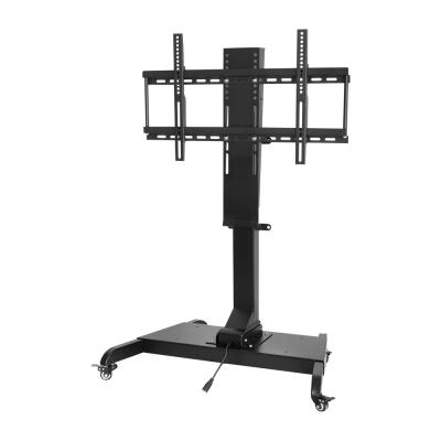 China electric mobile tv stands motorized adjustable height tv lift for 32