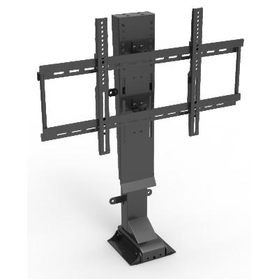 China electric smart motorized modern rotatable tv lifts rack mechanism system with remote controlfurniture shaft hub below 70