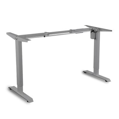 China Electric Simple Modern Computer Desk Stand Metal Desk Motor Height(Height)Adjustable Desk for sale