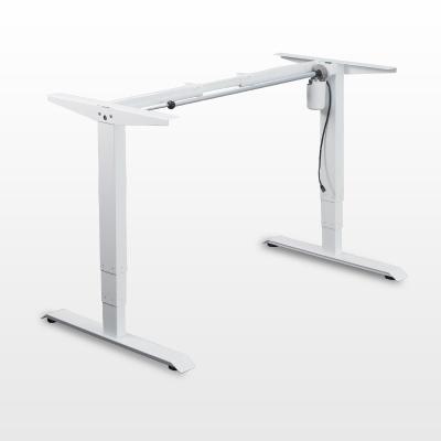 China Simple Motor Computer Desk (Height) PC Sit And Stand Standing Desk Height Adjustable Electric Adjustable Office Desk for sale