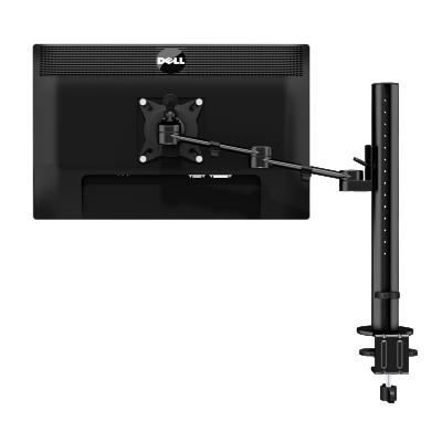 China Ergonomic single metal monitor arm for LCD monitor, easy to adjust the angle for sale