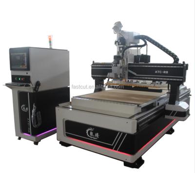 China High Quality Atc Wood CNC Router Machine Cylinder CNC Engraving Router For Hotels/Custom Furniture Factory Brand for sale