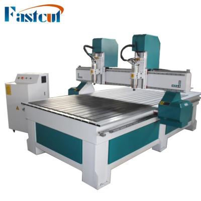 China Factory Double 1325 CNC Router Heads Woodworking CNC Router CNC Woodworking Machine for sale