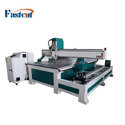 China Hotels 1325 CNC 3d Machine / Fast Cut 1325 4 Axis Roatry Wood CNC 3d Router Carving Machine for sale