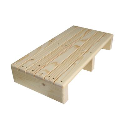 China Desktop Piano Non Slip Kitchen Step Stools Solid Wood Solid Wood Foot Pad for sale