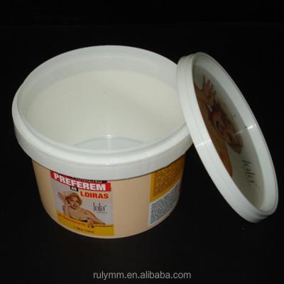 China 500ml plastic box stocked for ice cream and yogurt for sale