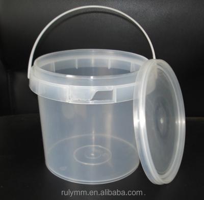 China Home Eco - Friendly Plastic Products Plastic Work Bucket 2L Container for sale