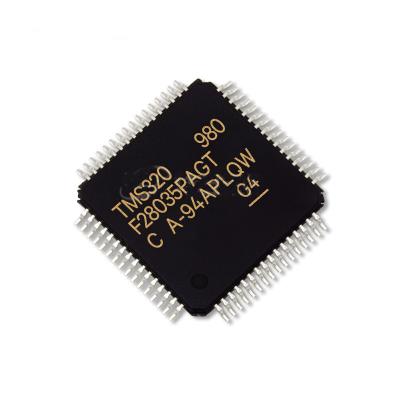 China Standadr Microcontroller integrated circuit IC MCU 32-Bit FLASH 60MHz 128KB TQFP-64 1.71V ~ 1.995V TMS320F28035PAGT F28035PAGT TMS320F for sale