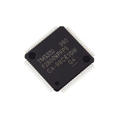 China Standadr Microcontroller integrated circuit IC MCU 32-Bit FLASH 90MHz 256KB 80-HTQFP  TMS320F28069PFPS TMS320  F28069PFPS for sale