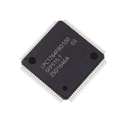 China Standard Microcontroller integrated circuit IC MCU 32BIT 128KB FLASH 100LQFP LPC1764FBD100 LPC1764FBD100K for sale