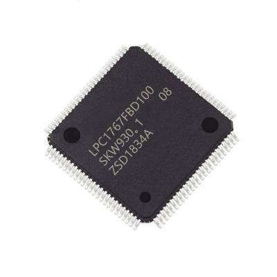 China Standard Microcontroller integrated circuit IC MCU  32BIT 512KB FLASH 100LQFP LPC1767FBD100 LPC1767FBD100K LPC1767FBD100,551 for sale