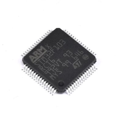 China Standard Microcontroller integrated circuit IC MCU  32BIT 256KB FLASH 64-LQFP STM32F103RCT6 STM32F103 STM32F103 for sale