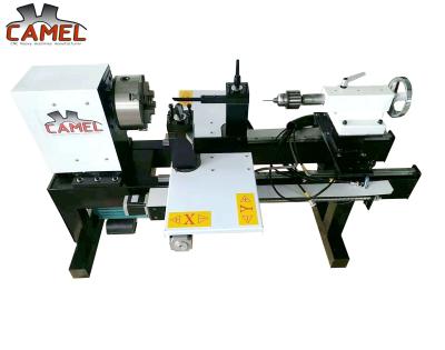 China Shangdong Camal CA-16  mini wood turning lathe / tornos de madera/wooden bowl and beads making machine for sale