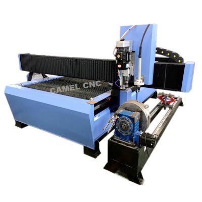 China Jinan CAMEL 1530  Heavy metal cutting CNC industrial plasma cutting machine for sale