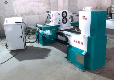 China Jinan Camel cnc CA-1516 double spindles cnc milling lathe for table legs for sale