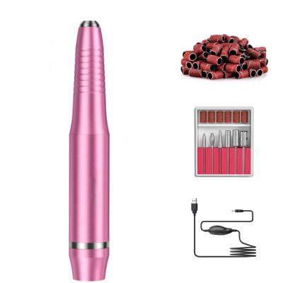 China Durable Electric Type Nail Drill Machine USB Portable Electric Nail Drill Machine for sale