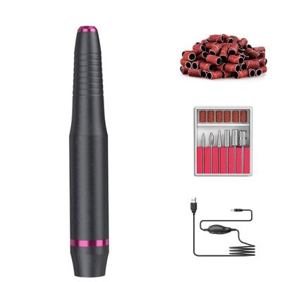 China Durable Electric Type Nail Drill Machine USB Portable Electric Nail Drill Machine for sale