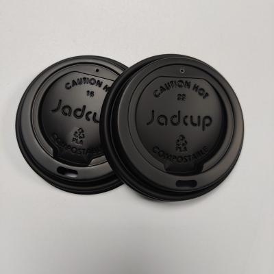 China Compostable Pla Cpla Juice Boba Tea Coffee Soft Drink Cup Lid for sale