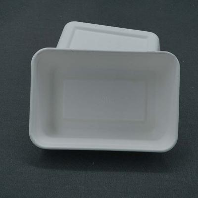 China Biodegradable Packaging Custom Paper Tableware Sets Restaurant Biodegradable Sugar Cane Plates Disposable Bowls For Hot Soup Fast Food for sale