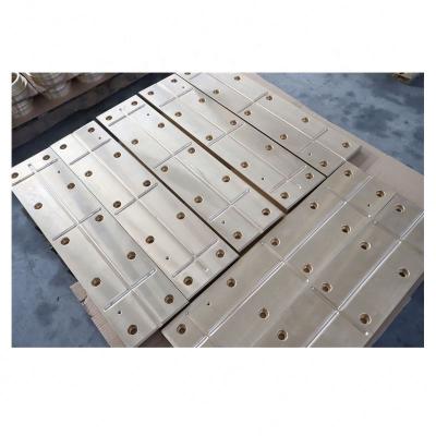 China Building Material Shops Low Price Slide Bearing Plate, Bronze Slide Plate, Cast Bronze Plate for sale