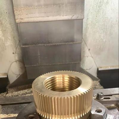 China High Quality Copper Alloy Cement Industrial Equipment Perimeter Gear Ring Gear For Cement Industry Bronze Gear Ring With Various Sizes for sale