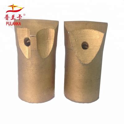 China Pit 34mm Bottom 7degree Price Tilted Chisel Taper Drill Bits for sale