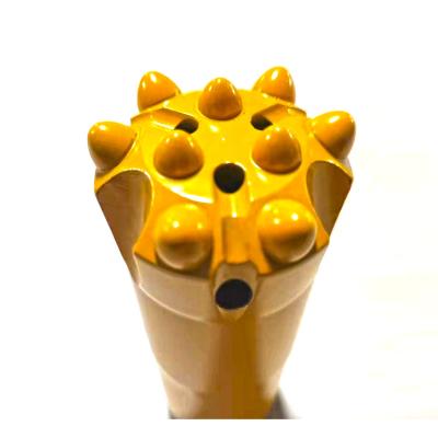 China Construction worksÂ   45mmR32 9mm Buttons Semi Ballistic Top Hammer Steel Drill Bit With Fast Speed for sale