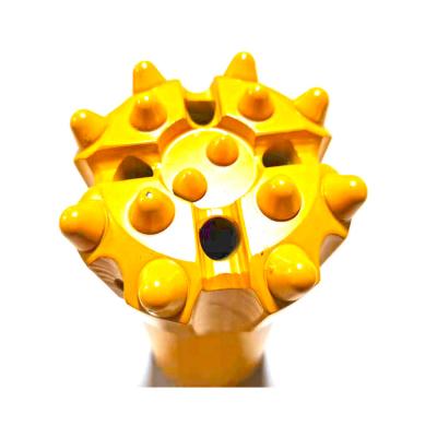 China Construction worksÂ   drop center button shape 102T45 thread carbide ballistic button bit for with good quality for sale