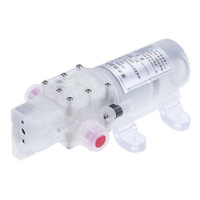 China uno mismo de 12V 70W que prepara la categoría alimenticia automática de la bomba de agua del diafragma de la C.C. del control de presión para el vino, leche, agua potable en venta