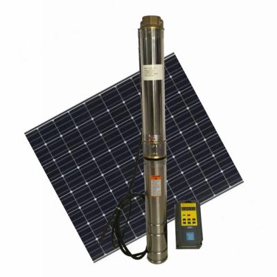 China Bombas de agua sumergibles accionadas solares de pozo profundo del acero inoxidable de Whaleflo 3SH2.5/5-0.18 180W 2.5ton/H en venta