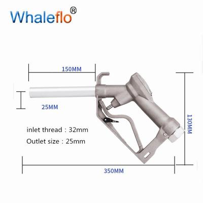 China Boca manual automática diesel de aluminio del dispensador de la transferencia de combustible de Whaleflo 13B para la bomba de aceite en venta