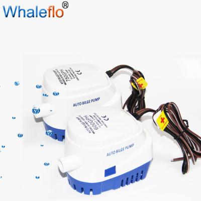 China Bombas de sentina autos sumergibles de Whaleflo con el interruptor de flotación incorporado DC 12V 750GPH en venta