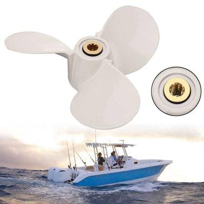 China Motor 6E0-45943-01-EL 71/2X 7-BA de Marine Propellers For Yamaha Outboard 4HP 5HP 6HP de la cuchilla de Whaleflo 3 en venta