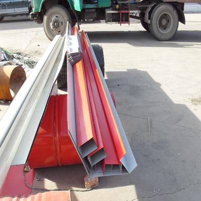 China Pre-painted flange plate galvanized steel ground spline for sale