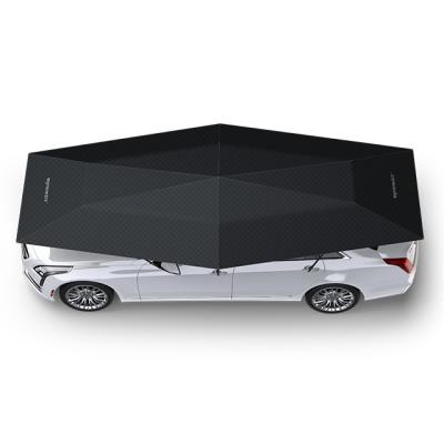 China Universal 4.8 Meter auto Tent Wireless Car Cover Automatic Car Umbrella Tent Anti-UV protection car accessories for sale