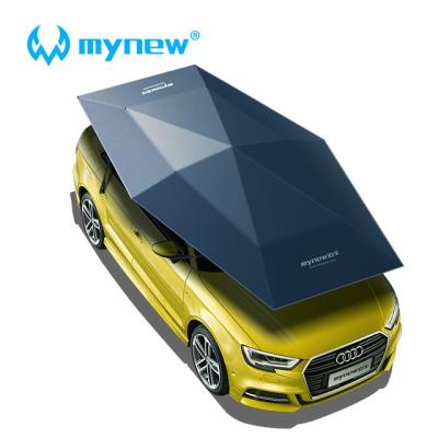 China Mynew Automatic Car Exterior Accessories car umbrella 4.2M blue gray black Weleirss Remote Controller à venda