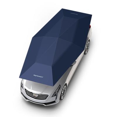 China HOT Sale car accessories Anti theft Function Smart Automatic outdoor car covers umbrella 4.2Meter with remote controller en venta