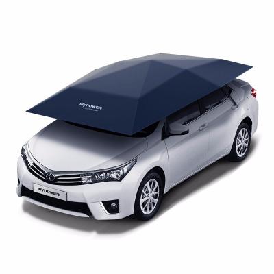 China 2020 popular selling UV proof oxford cloth automatic car umbrella for sale