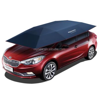 중국 Manual Folding Semi Automatic Car Sunshade Umbrella for Cars 판매용