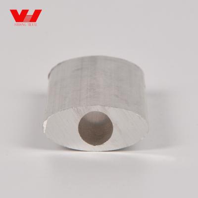 China Hot Sale Industry 6063 Aluminum Industrial Aluminum Oval Profile for sale