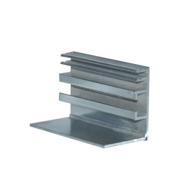 China Decorations China 6063 Aluminum Extrusion T5 Furniture Profile Section For Kitchen Door for sale