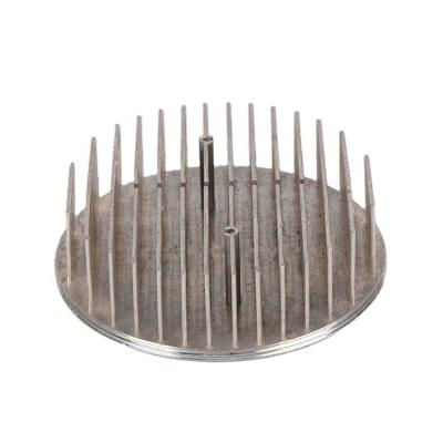 China Extruded Heatsink 6063 Fin Light Forging Aluminum Round Led Heatsink for sale