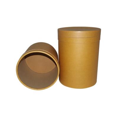 China Diameter 38x50 x1 Food Grade Kraft Full Paper Box / Paper Drum For Packaging for sale