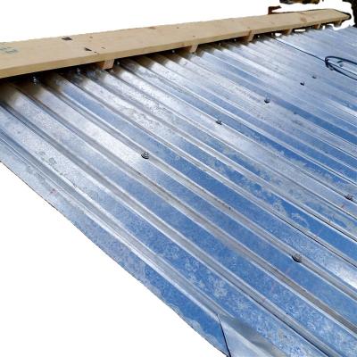 China Roof Sheet 16 Gauge Corrugated Color Steel Sheets Roofing Wall Metal Claddings Building Material for sale